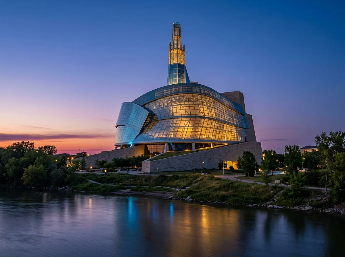 the Canadian Museum for Human Rights in Winnipeg — Manitoba